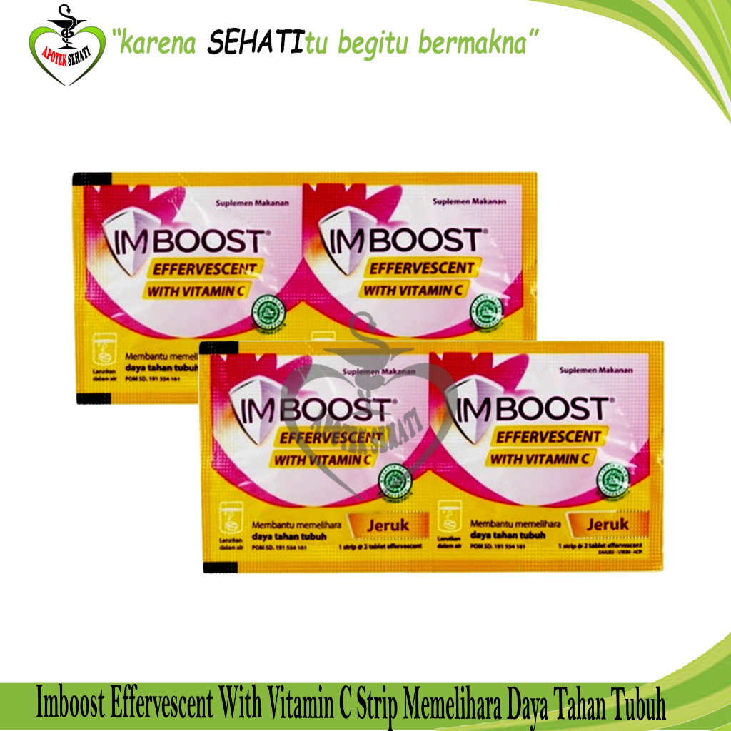 Imboost Effervencent Vitamin C Sistem Imun