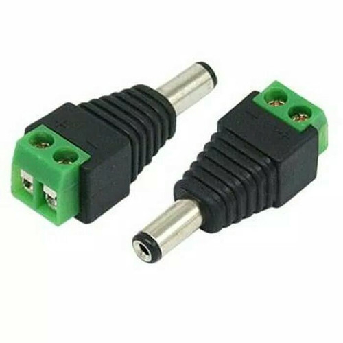 Jack DC CCTV Adaptor Power Socket Male 2.1x5.5mm