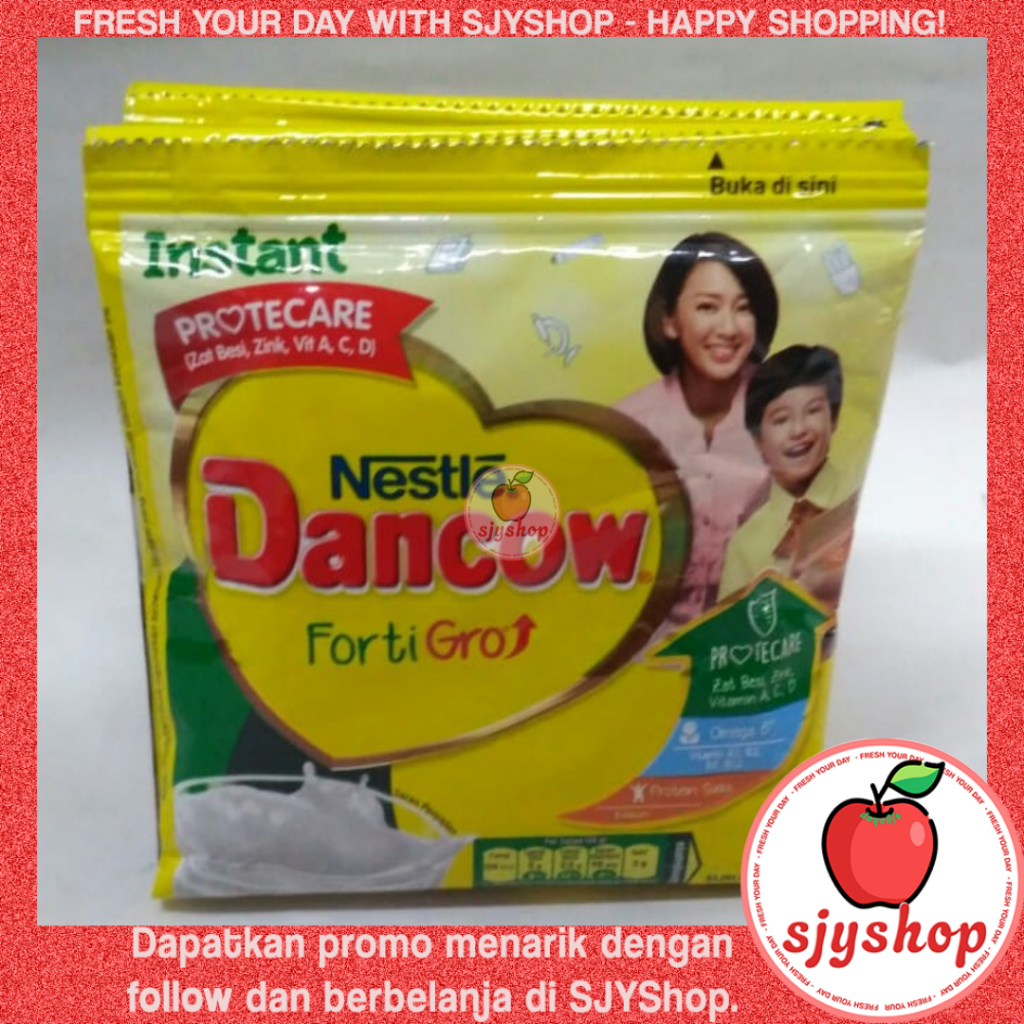 

DANCOW Susu Bubuk Instant - 26 gr x 5 pcs - Vanila / Produk HEMAT / SJYShop