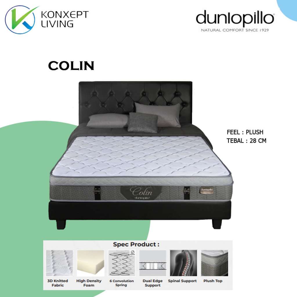 Dunlopillo Springbed Cozy Series Type COLIN - Full Set