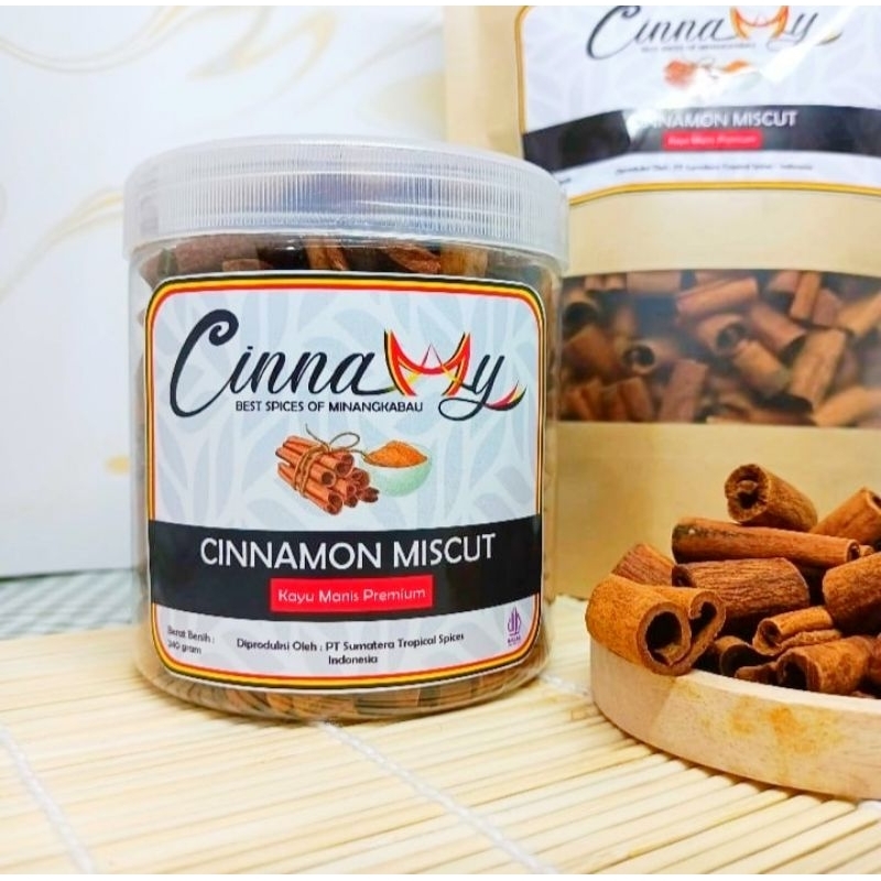 

Cinnamy Cinnamon Cutting / Kayu Manis 200 gr Kualitas Export