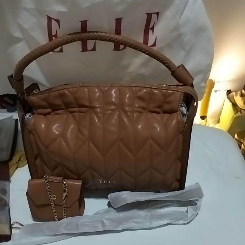 Elle Hand bag camel Original