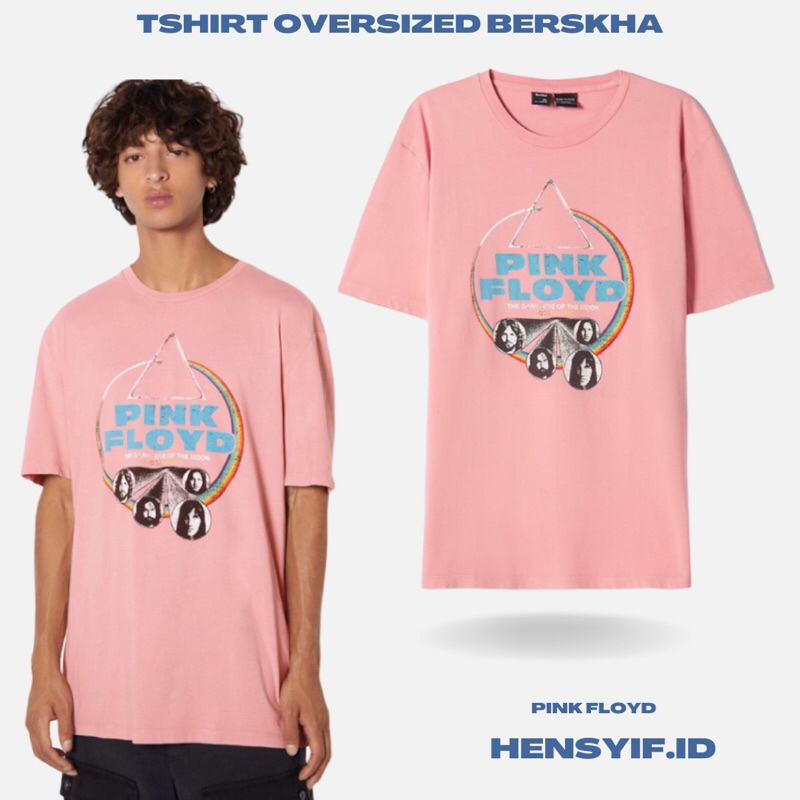 [SALE] Tshirt Kaos Oversize BRAND BERSHK* PINK FLOYD, 100% Katun 100% ORIGINAL