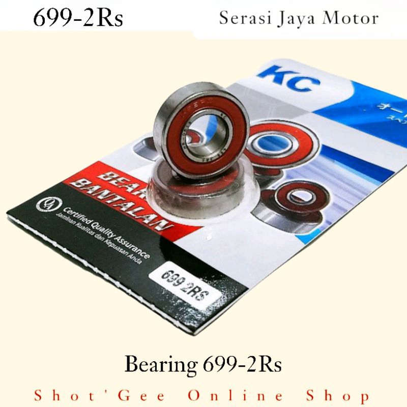 KC BEARING LAHAR 699 2RS