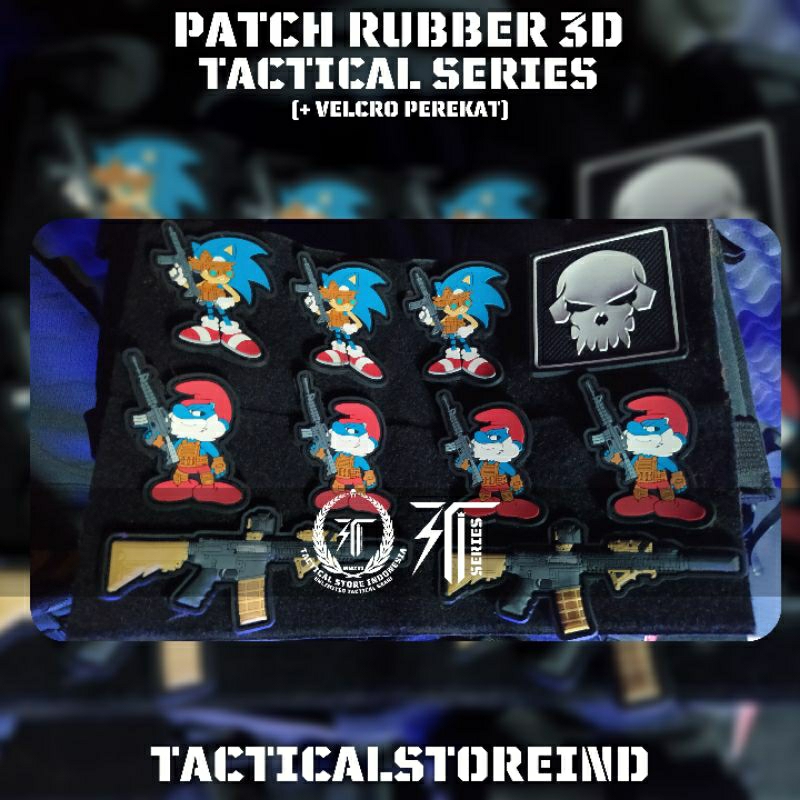 Patch Rubber Tactical Series