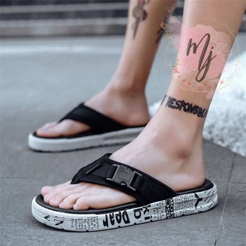 Sandal pria Sol karet anti slip Premium Sandal Pria Sandal pria Kekinian