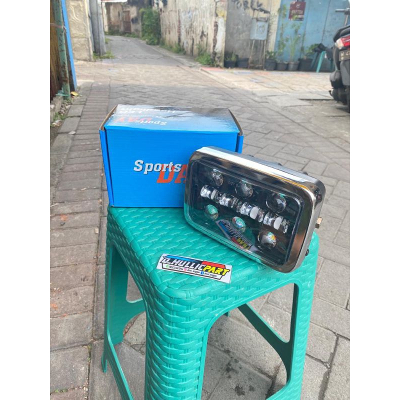 Daymaker GL 100 10 titik LED daymaker kotak pnp gl100 set batok lampu depan gl100