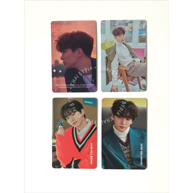2PM Junho the best canvas special day pc photocard official
