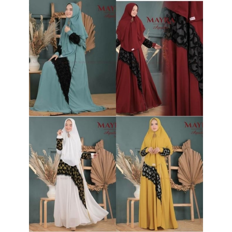 set gamis Aprilia by mayra