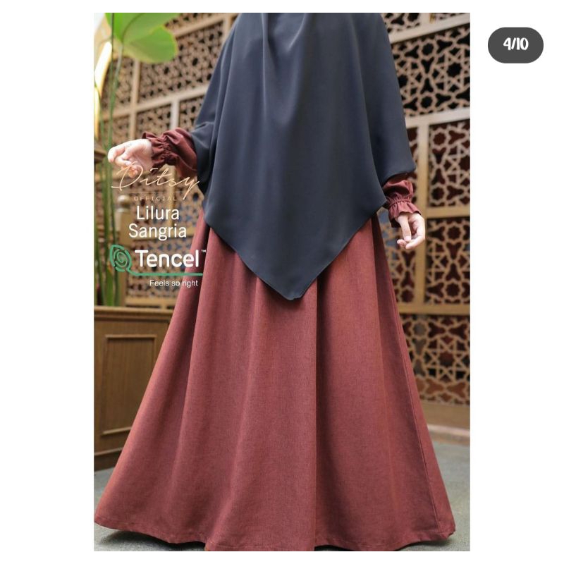 Lilura tc sangria L, Ditsy diskon,Ditsy Sale bonus tas pouche ditsy