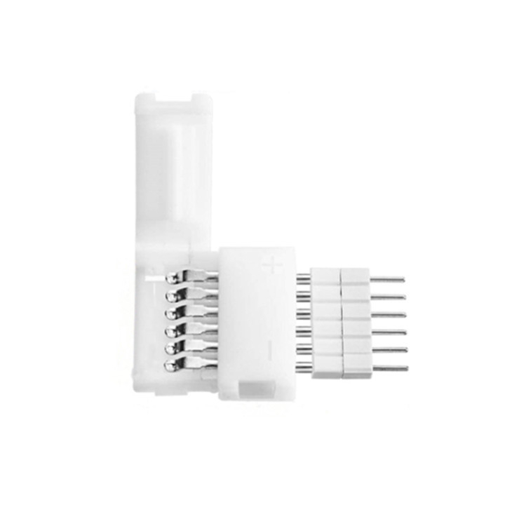 Velopiii67 Soket 6 Pin + Konektor Jepit Smart Led Strip Lampu Wiz Bosman Phillips Fantech Bardi 6Pin