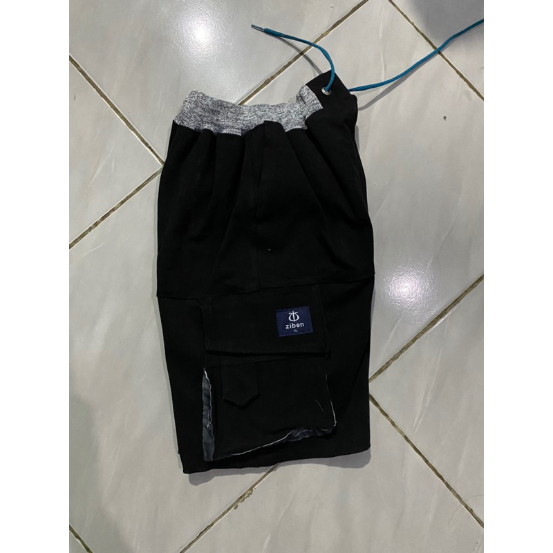 Celana pendek jeans cargo anak tanggung 10-15th