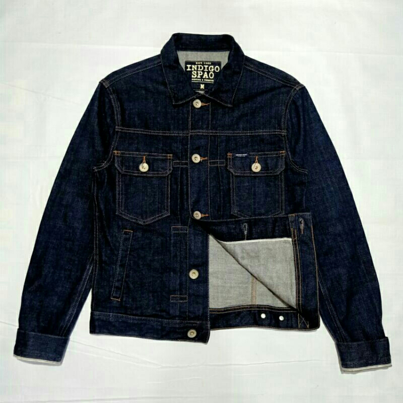 SPAO TYPE 2 TRUCKER JACKET SELVEDGE