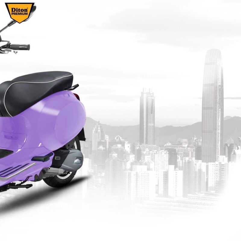 Cat Semprot DITON PREMIUM Vespa Colors - Pastel Purple V 9530 ** / Pilox Pilok Kaleng 400ML