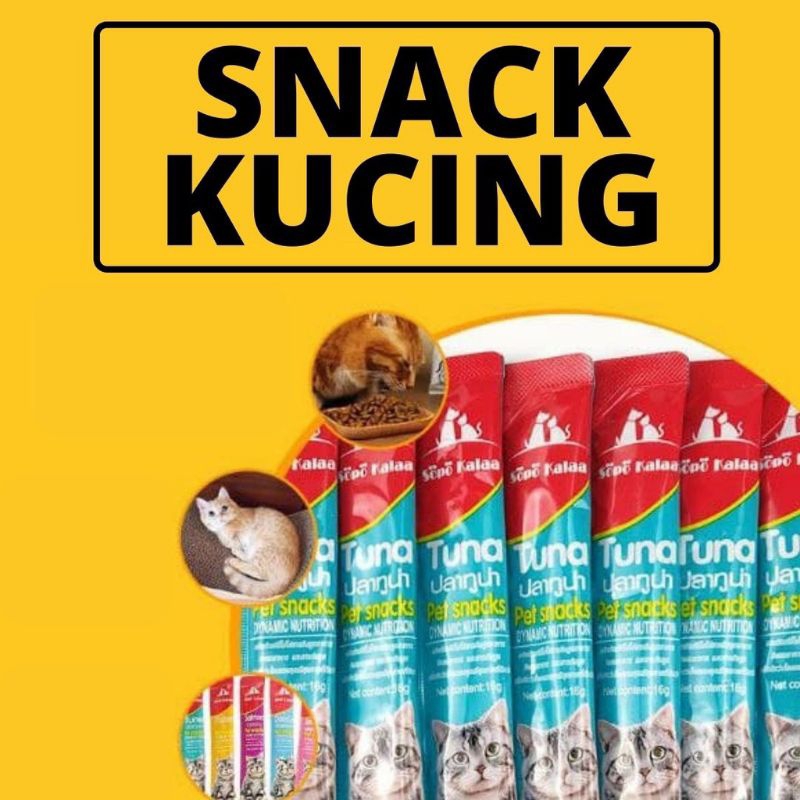 Snack kucing Sopo Kalaa Setara Meo Creamy Makanan Hewan Vitamin