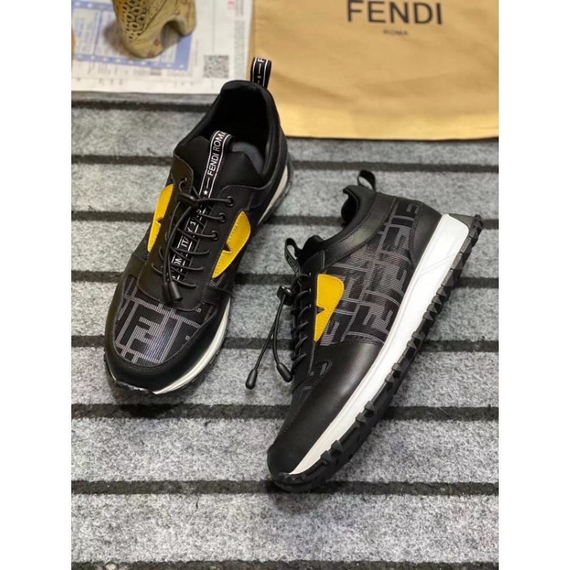 sepatu pria sneaker cowok slip on f3d terbaru mirror p1shoes men shoes run away