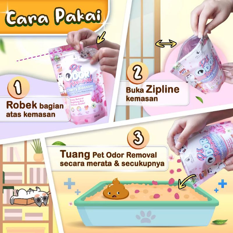 Olive Care Pet Odor Removal Penghilang Bau Kotoran Kucing Dan Anjing Pada Pasir Cat Litter