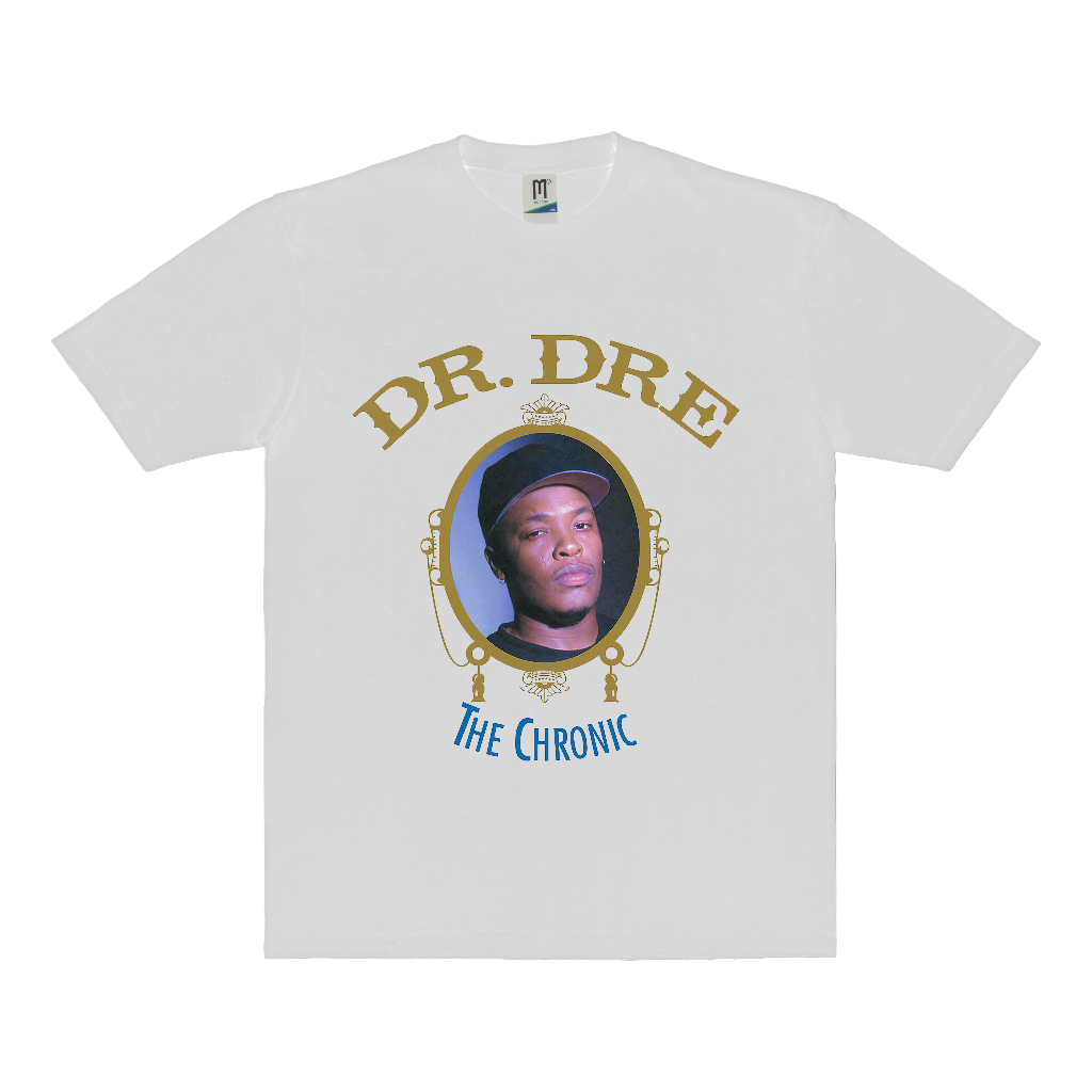 KAOS RAP TEE DR.DRE VINTAGE | T-SHIRT BAND DR.DRE | DR.DRE PUTIH