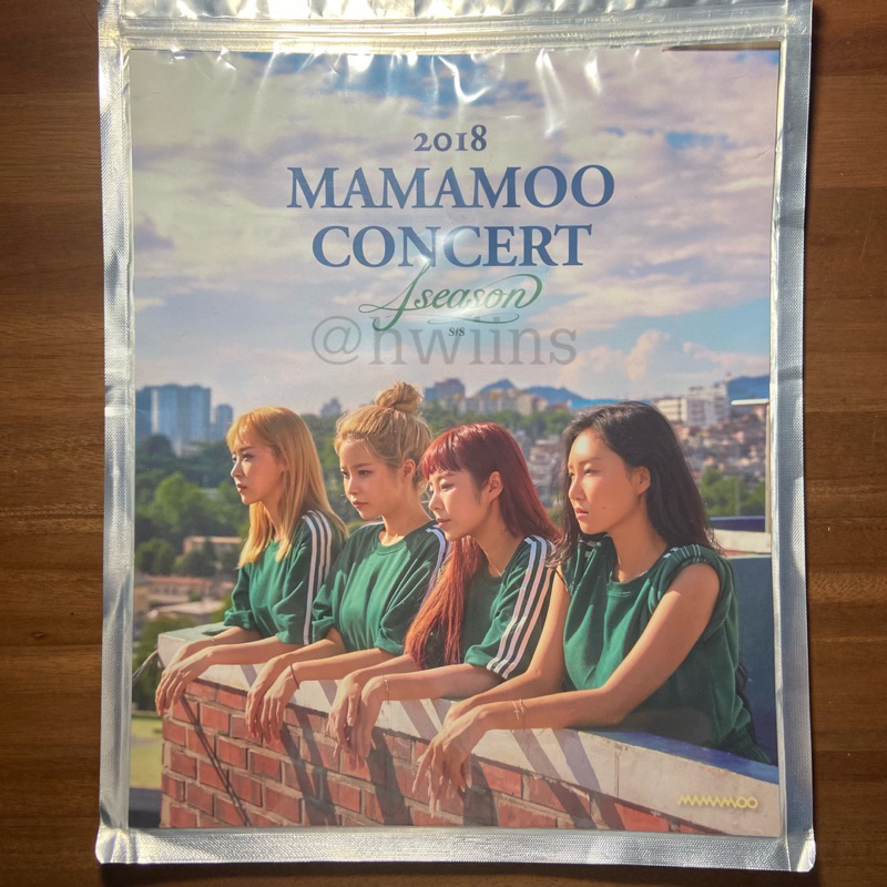 Poster 4Season S/S Mamamoo Concert 2018
