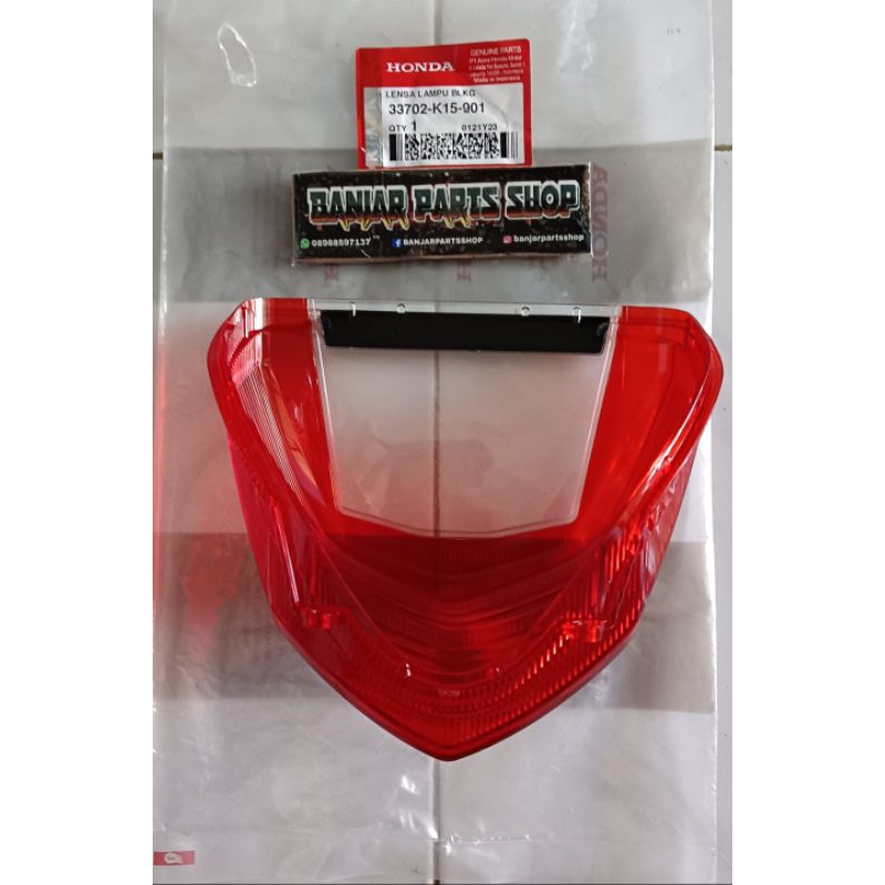 LENSA LAMPU BELAKANG CB150R OLD 33702K15901 MIKA LAMPU BELAKANG CB150R OLD ORIGINAL