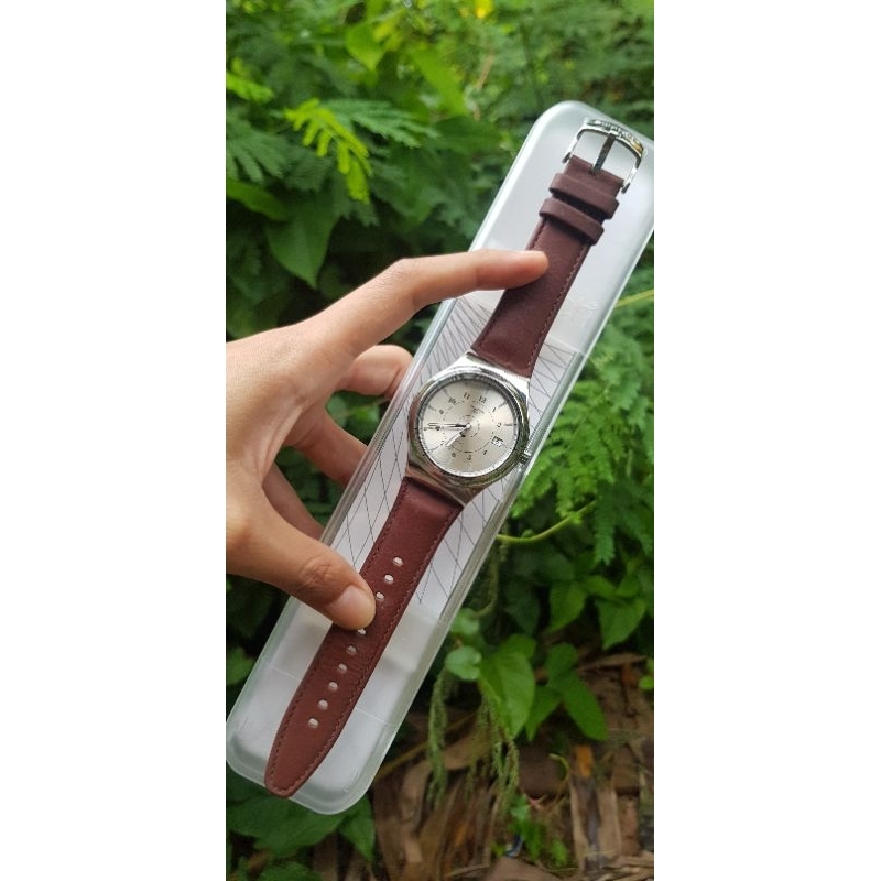 swatch automatic irony