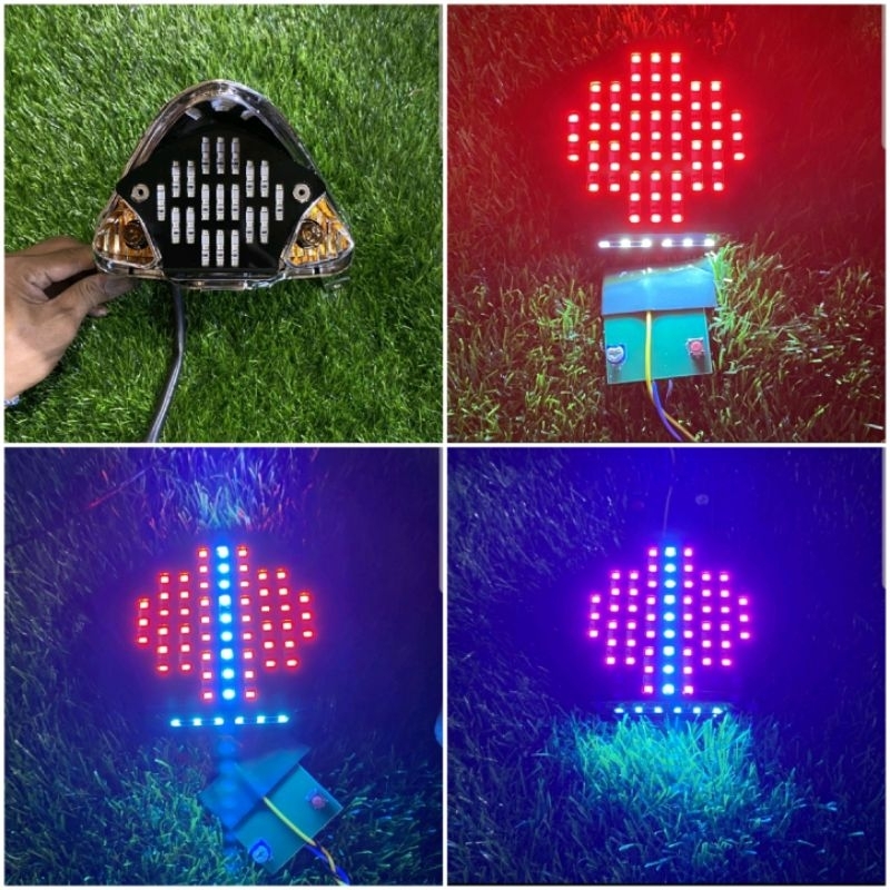 Lampu Led Stoplamp Running Suzuki Satria Fu 150 Old Barong Facelift Lampu Rem Runing Satria Fu 150