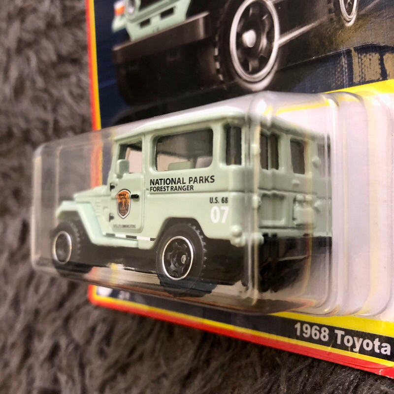 Matchbox Retro Series 1968 Toyota FJ40 National Park + Free Protektor