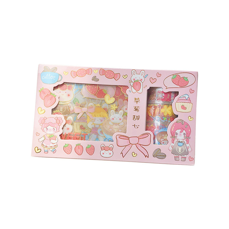 

Stiker 1 Set Box Premium Karakter Lucu + Roll Stiker