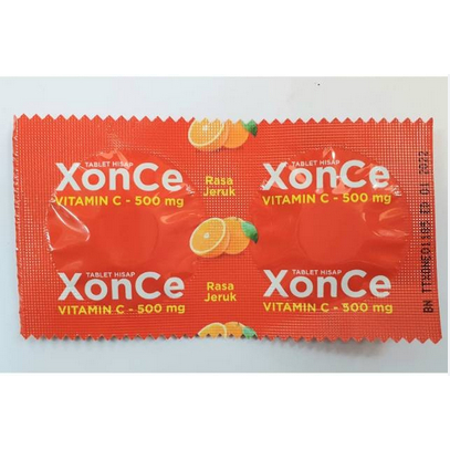 Xonce vit C 500 per 1 STRIP ( 2 tab ) Ed 9 2023