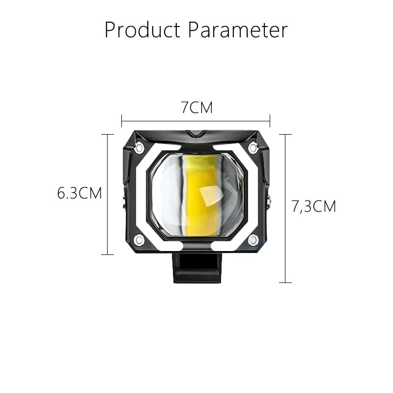 Lampu LED Motor Mobil 30W Projie AE D6K 12V 30 Watt