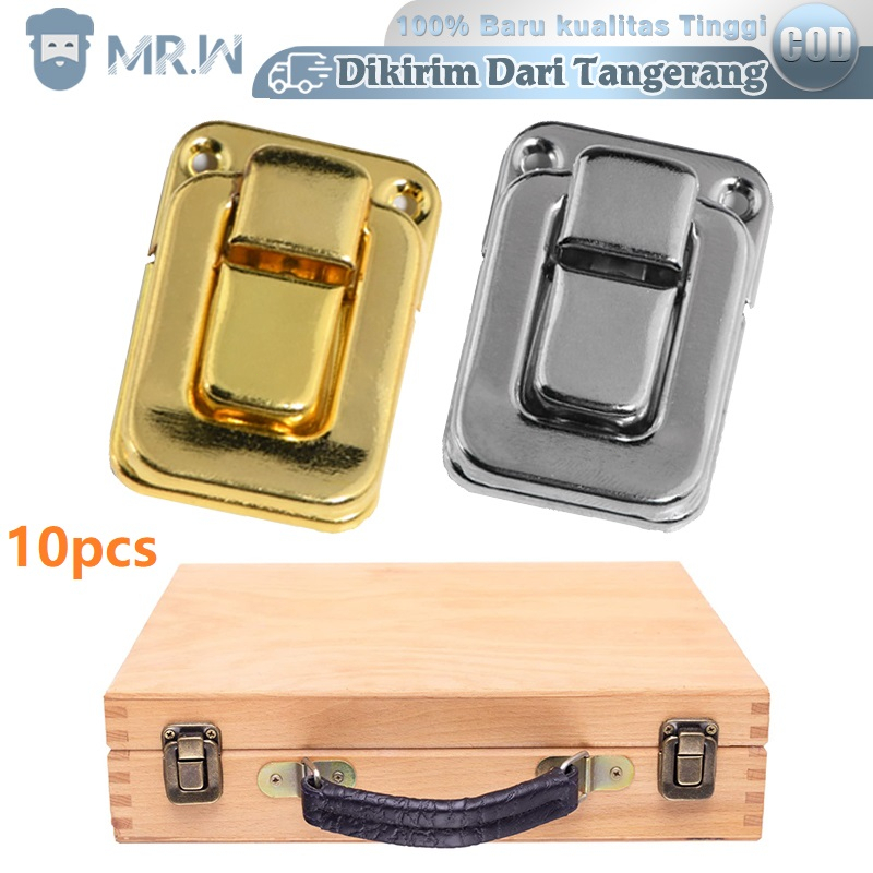 Kunci Kotak Perhiasan 10pcs Kunci Kotak Perhiasan Kunci Pengait Box Gold Antik Untuk Kotak Mahar Ses