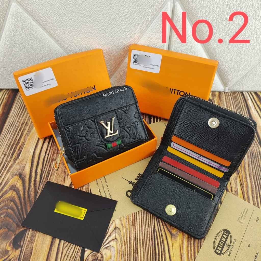 PROMO!!! DOMPET KARTU MINI CETEK PENDEK IMPORT PREMIUM - Dompet Pendek Kartu Kancing - Dompet Pendek card holder asli import Super premium uang kartu koin dompet kecil tipis lipat premium 0580