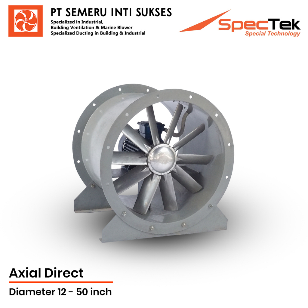 Spectek Axial Fan Direct 12 inch - 315 mm - 370 Watt