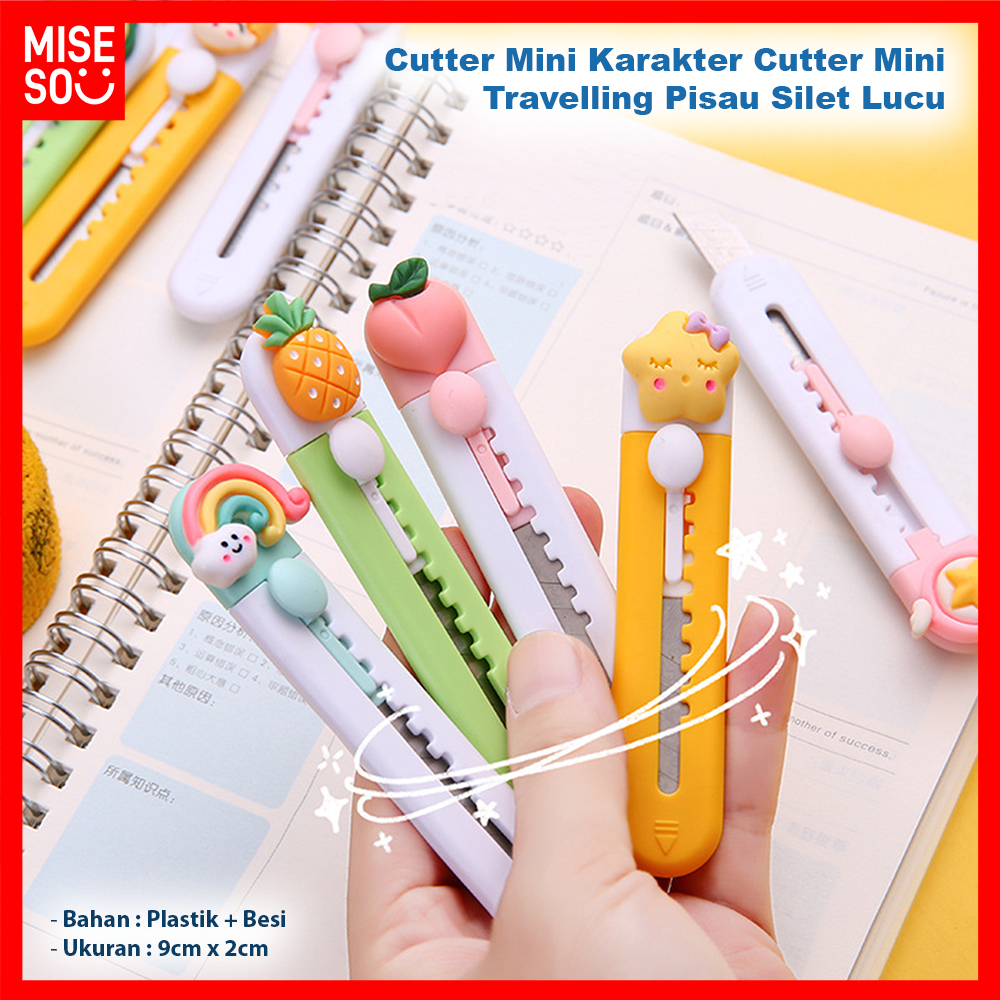 

Cutter Mini Travelling Pisau Silet Lucu Cutter Mini Karakter 882