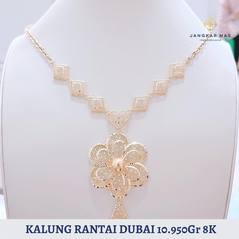 KALUNG EMAS RANTAI DUBAI 8K 10.950GR