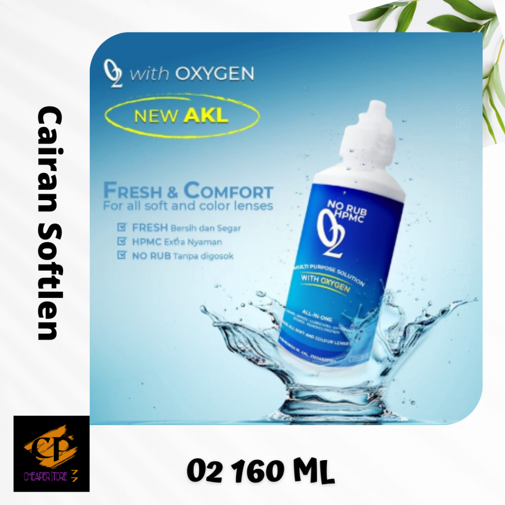 CAIRAN SOFTLENS O2 / OXYGEN 160 ML