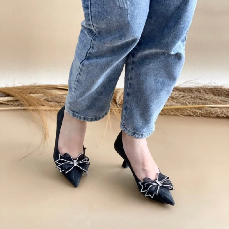 SEPATU WANITA HIGH HEELS ZS494 PREMIUM IMPORT