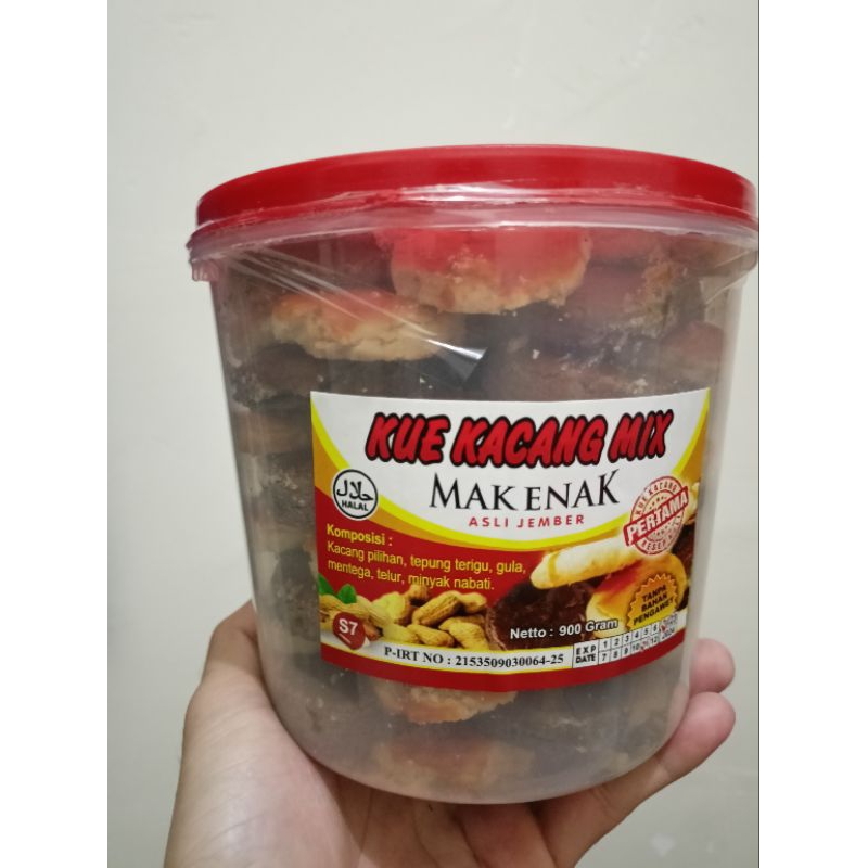 

Kue kacang Mak enak asli Jember ( Mix )