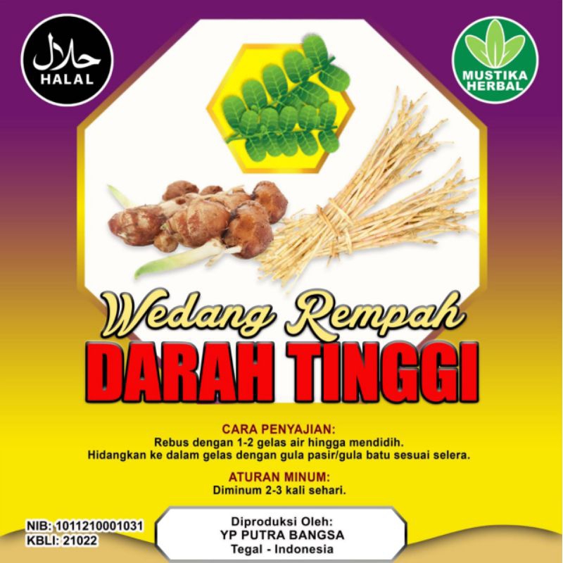 

wedang godok darah tinggi.