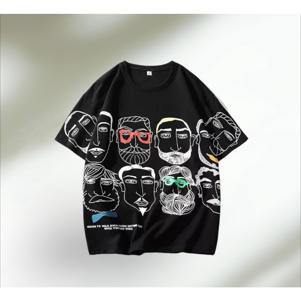 (COD) BAJU KAOS PRIA VIBES / KAOS LENGAN PENDEK / BAJU KAOS MODEL / BAJU KAOS KEKINIAN / BAJU KAOS P