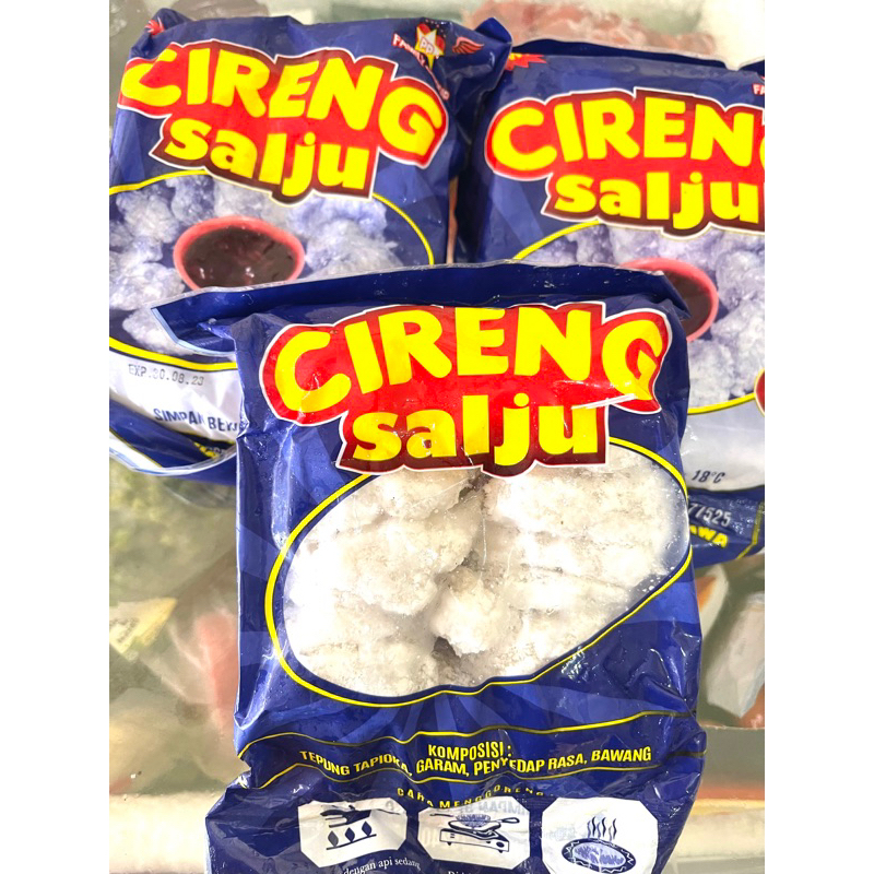 

CIRENG SALJU ORIGINAL 480gr ~ GALERI PLASTIK FROZEN FOOD