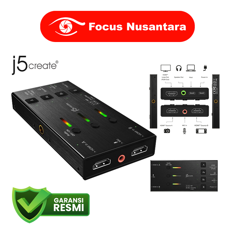 J5create JVA06 Dual HDMI Video Capture
