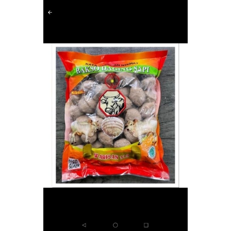 

Bakso Daging Sapi Warisan 319 Urat 600gr