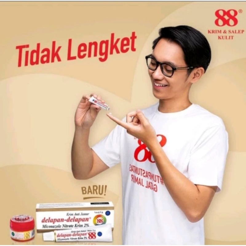 KRIM 88 5 gr Krim dingin panu kadas kurap bisa buat muka by Salep 88