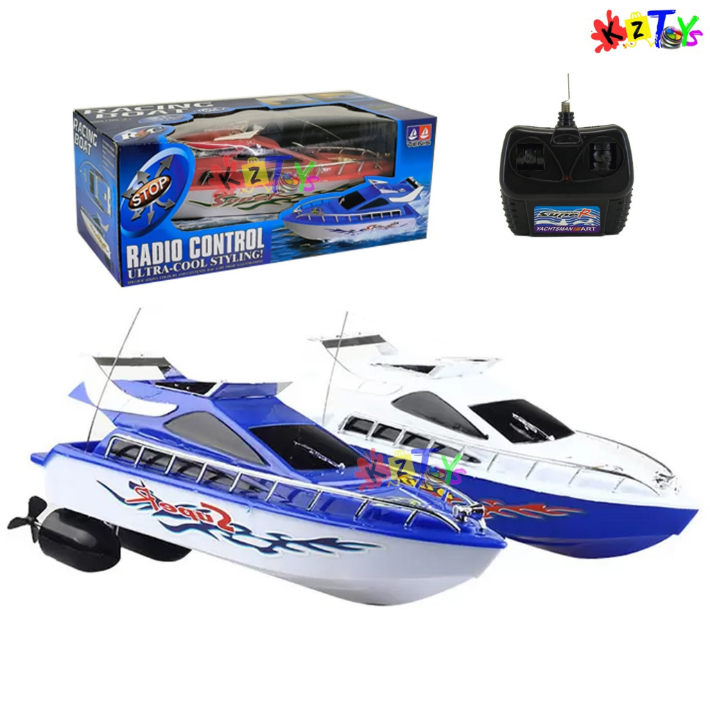 RC BOAT MAINAN PERAHU AIR 1:12 REMOTE CONTROL RACING KAPAL LAUT SUPER