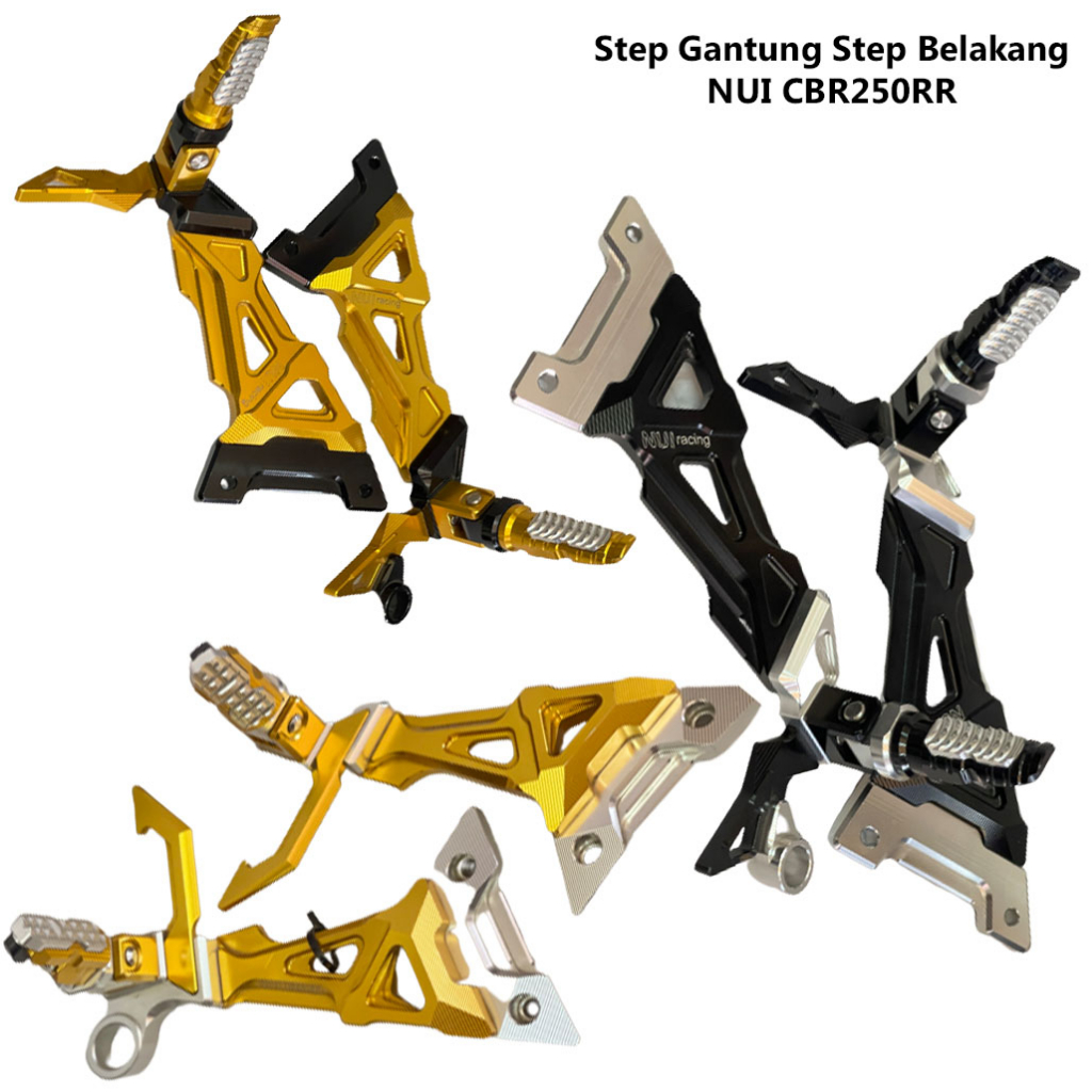 Footstep Belakang Bonceng CBR250 RR Step Gantung Step Belakang NUI Racing