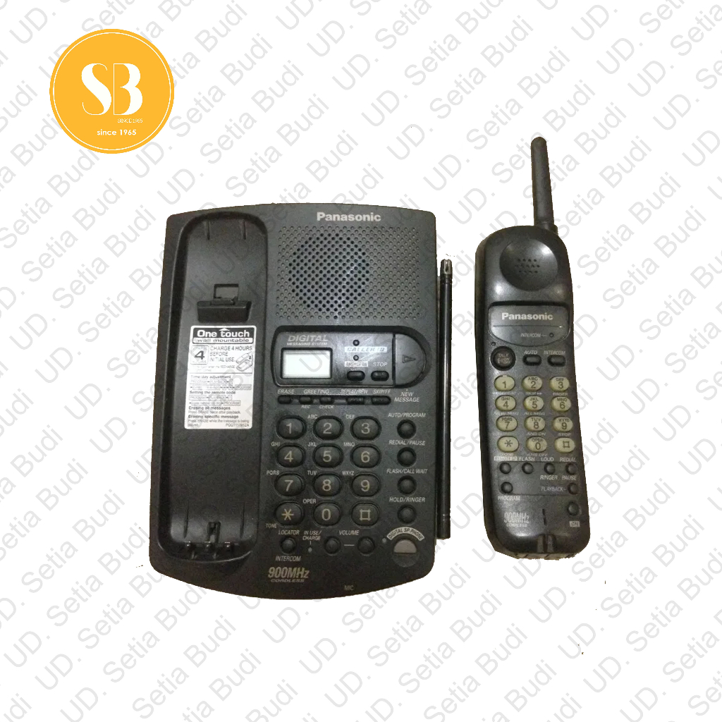 Telepon Cordless / Wireless Panasonic KX-TC1740 Answering Machine Baru