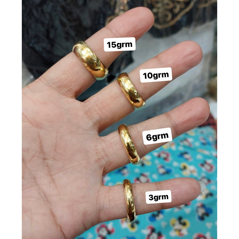 FAVORIT CINCIN GDN CINCIN BELAH ROTAN REPLIKA EMAS 24K REPLIKA EMAS LONDON