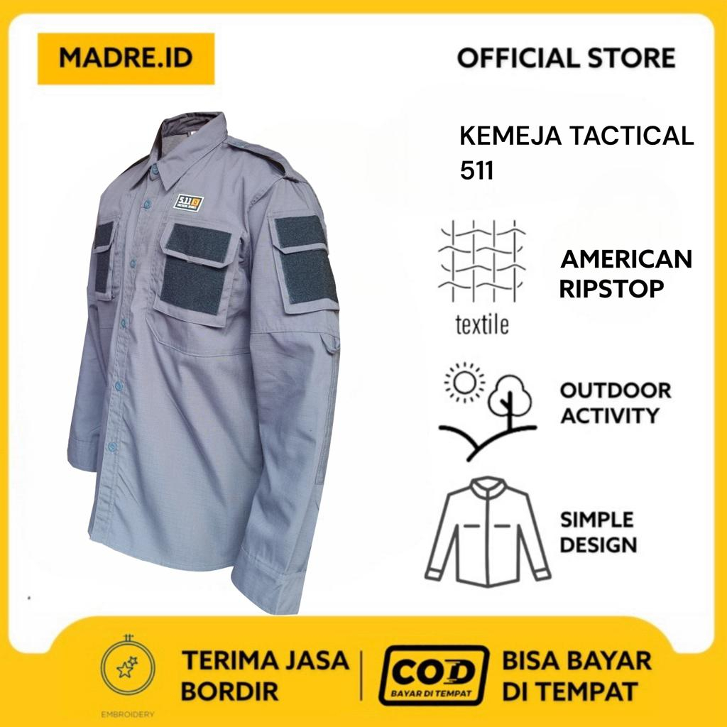 Kemeja lapangan pdl 511 | FREE BENDERA | kemeja | kemeja tactical | kemeja pria | kemeja outdoor | kemeja pria tangan panjang | kemeja taktikal | kemeja w tac | kemeja tactical hexagon | baju kemeja | baju pria | baju kemeja pria