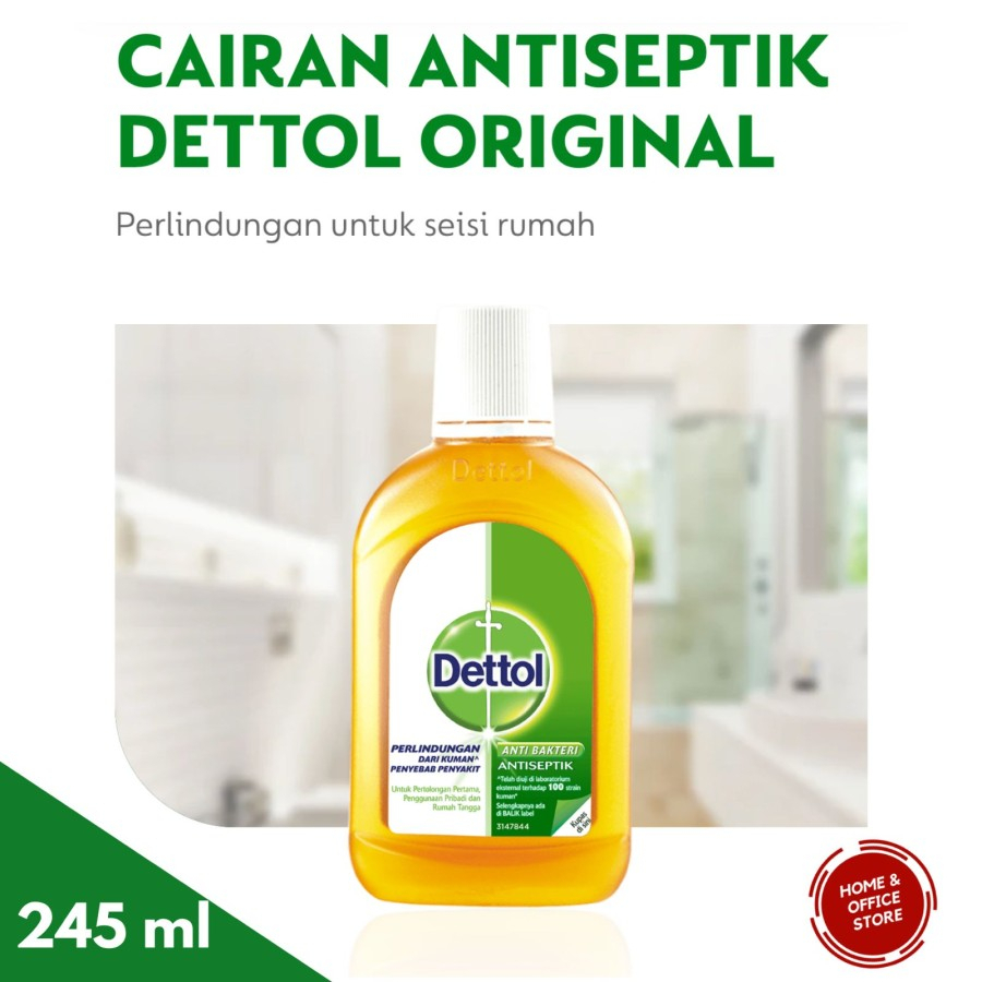 Nama - Dettol Cair Antiseptik 245ML